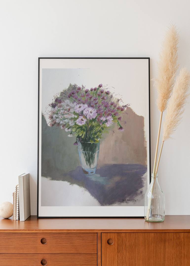 Original Realism Floral Painting by Julia Kalinceva