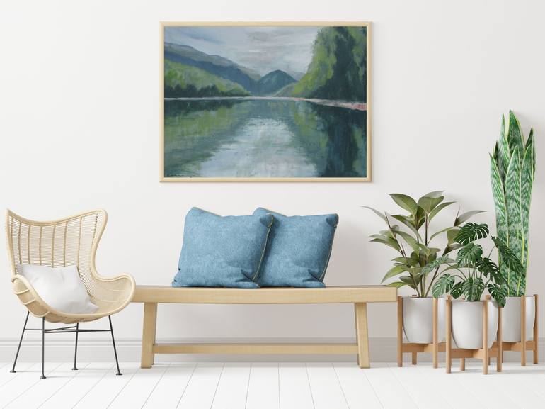 Original Realism Landscape Painting by Julia Kalinceva