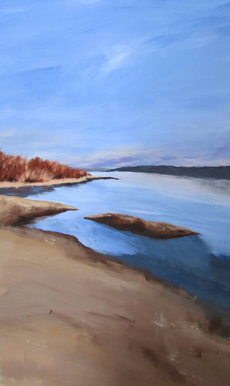 Walking on the river bottom (No.2) - Print