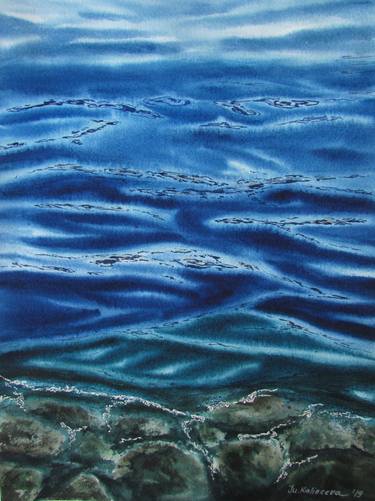 Original Realism Water Paintings by Julia Kalinceva