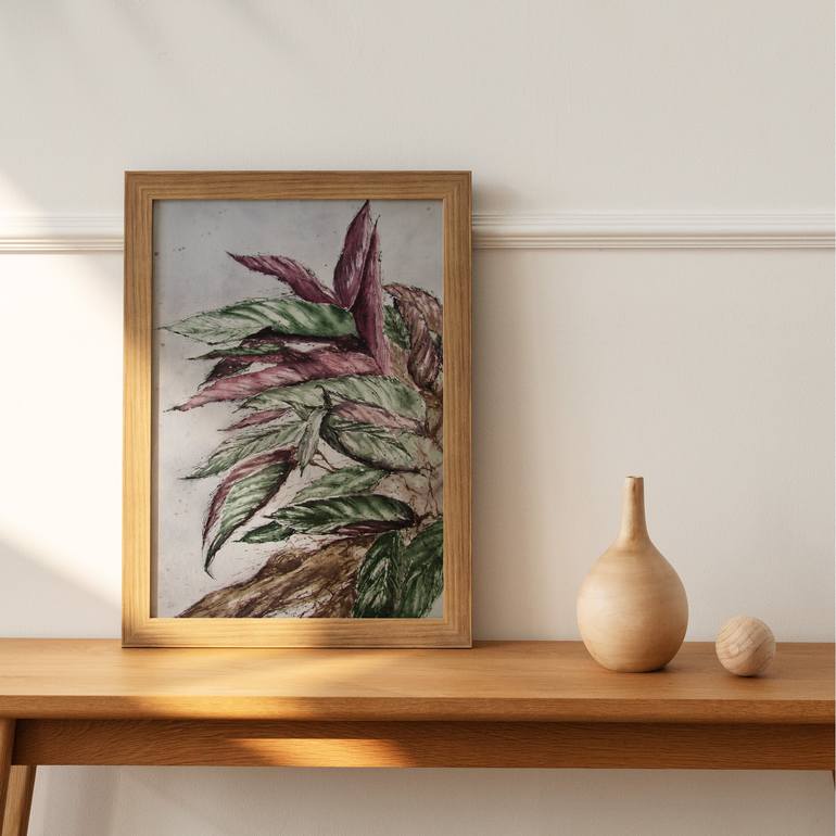 Original Realism Botanic Painting by Julia Kalinceva