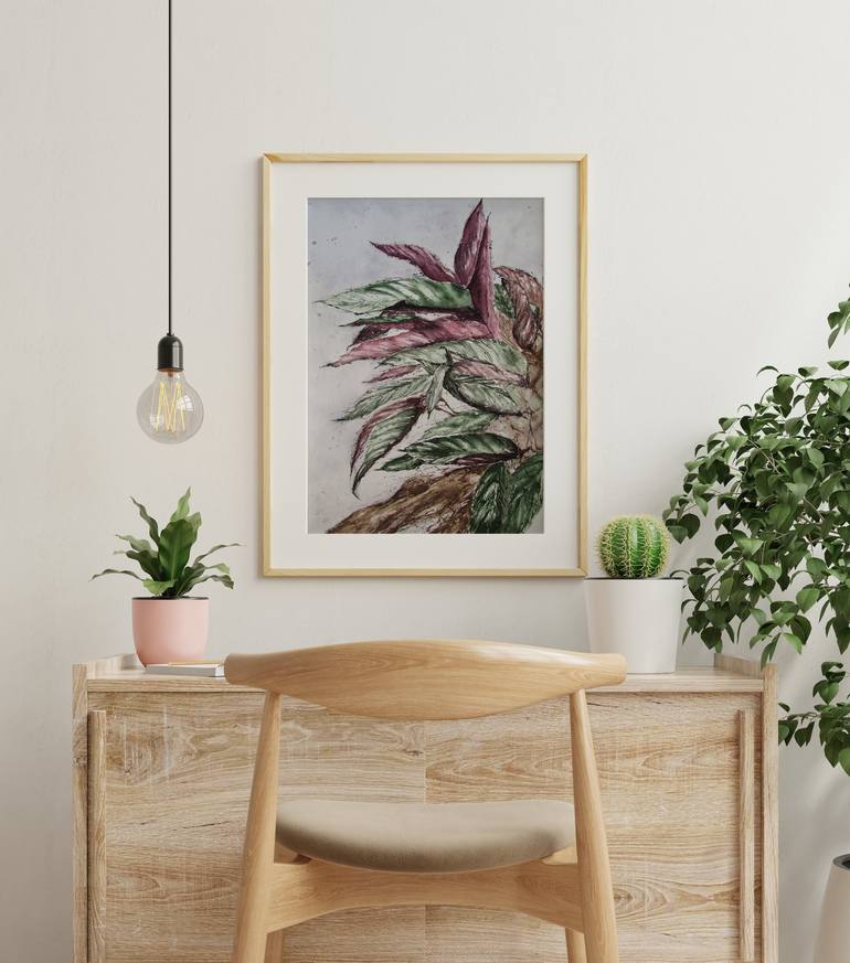 Original Realism Botanic Painting by Julia Kalinceva