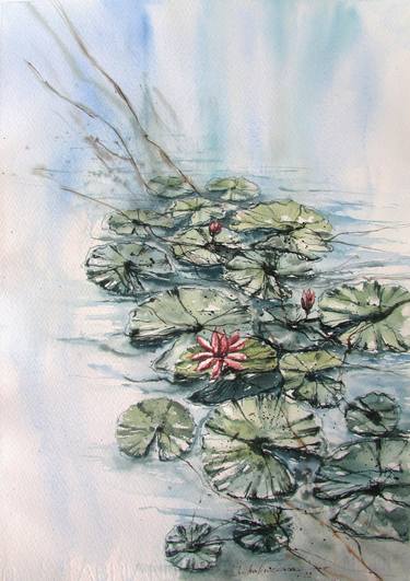 Print of Realism Botanic Paintings by Julia Kalinceva