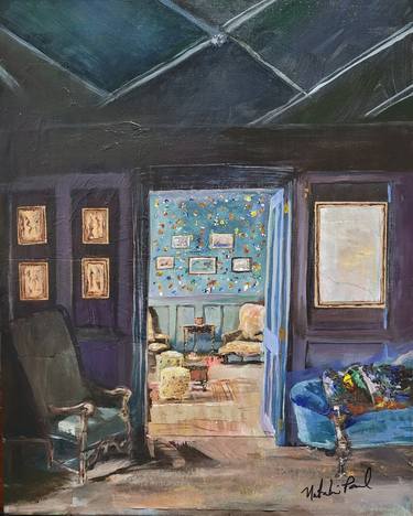 Print of Impressionism Interiors Paintings by Natalie Collura Paul