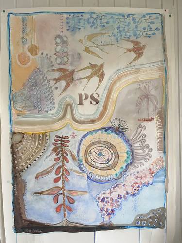 Original Nature Mixed Media by Sidse Friis