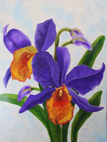 Original Floral Paintings by Totty Sar