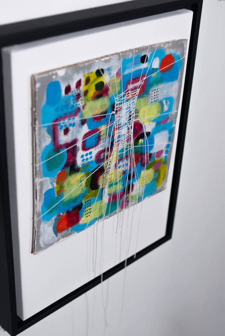 Original Conceptual Abstract Collage by Fina Yeung