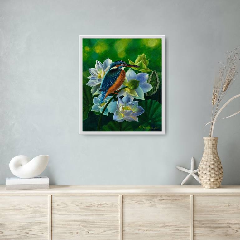 Original Fine Art Animal Painting by Alyona Guseva