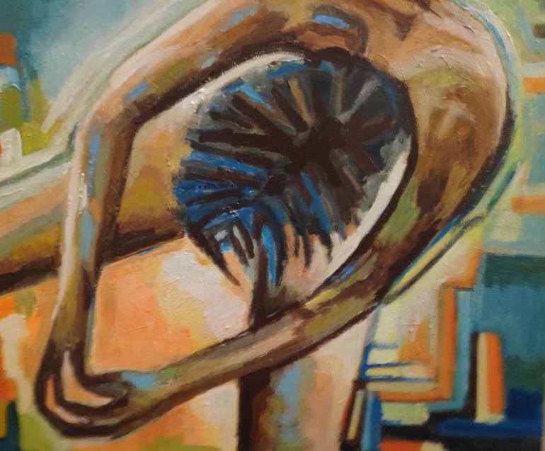 Original Abstract Nude Painting by Dejan DumenčIć