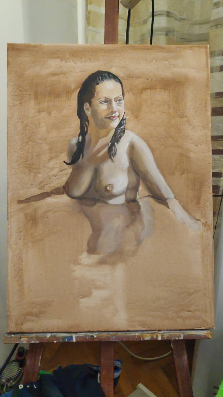 Original Nude Painting by Dejan Dumenčić