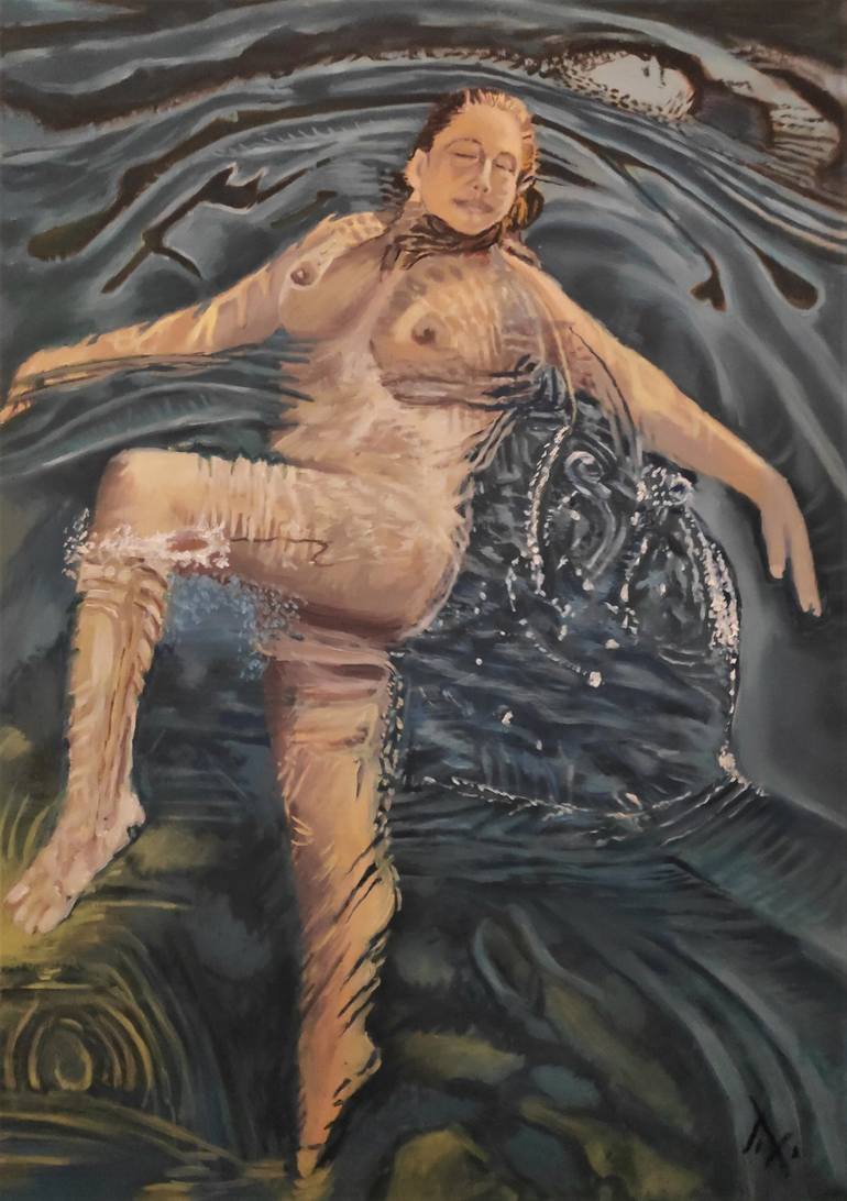 Original Nude Painting by Dejan Dumenčić