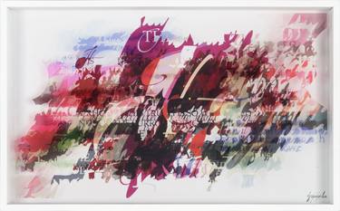 Original Abstract Mixed Media by Gianni Gaggiani