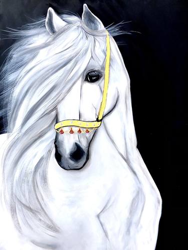 Print of Fine Art Horse Paintings by Helena Bunina
