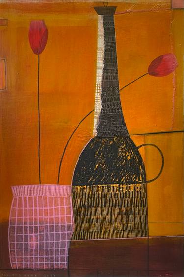 Original Contemporary Abstract Paintings by Robin Kerr