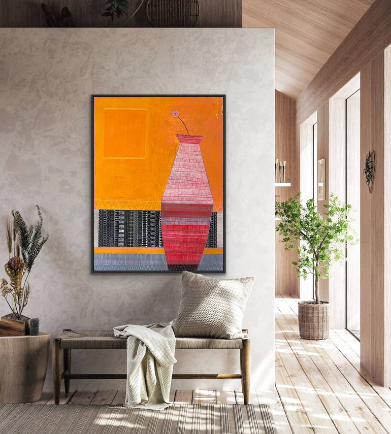Original Contemporary Abstract Painting by Robin Kerr