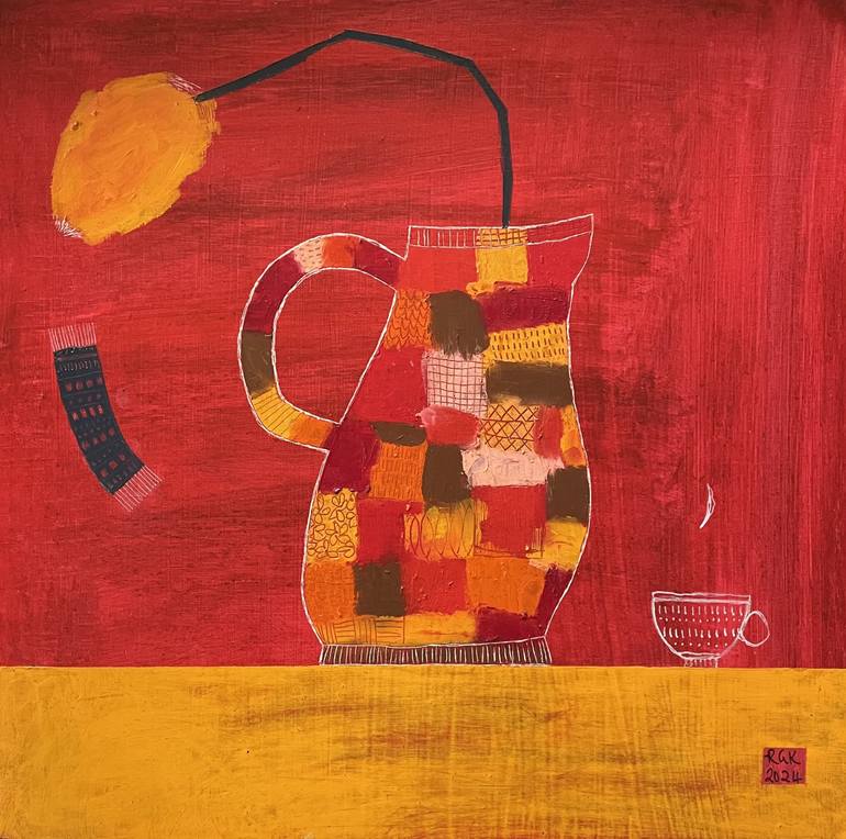Original Contemporary Abstract Paintings by Robin Kerr