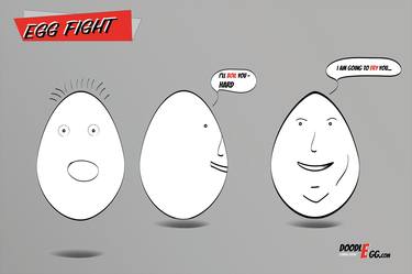 Egg Fight - Limited Edition of 10 thumb