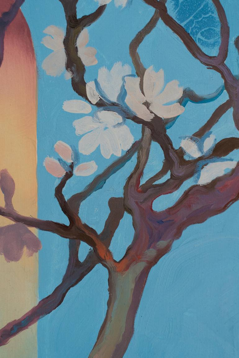 Original Impressionism Abstract Painting by Alek Tretiak