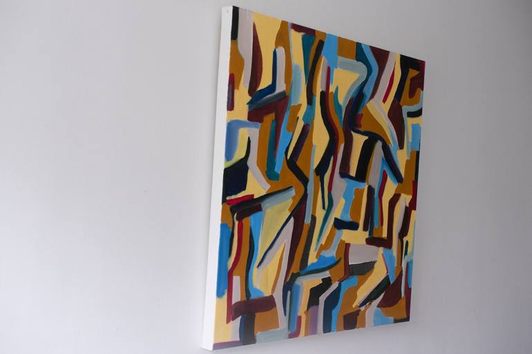 Original Abstract Painting by Van Luong