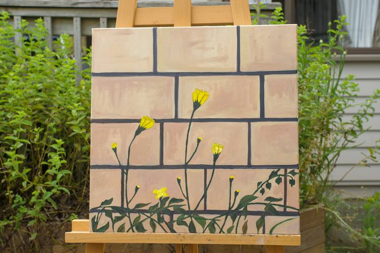 Original Minimalism Still Life Painting by Van Luong