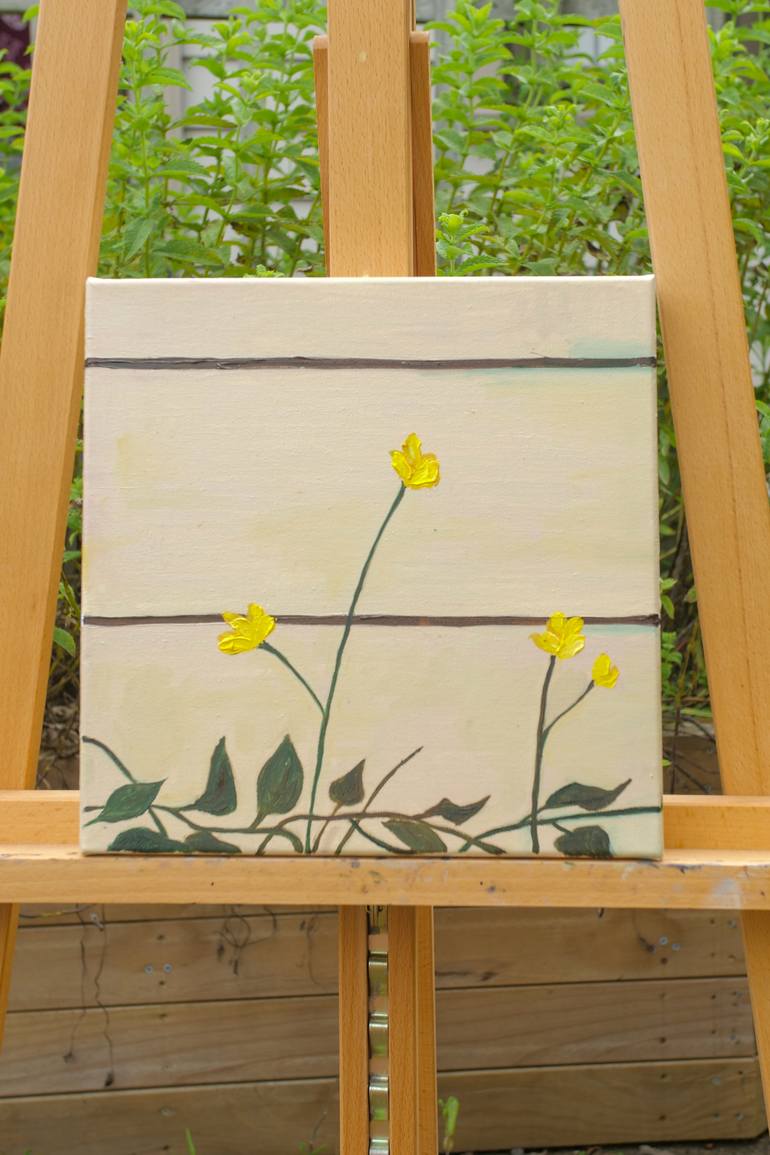 Original Minimalism Nature Painting by Van Luong