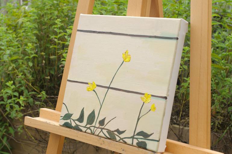 Original Minimalism Nature Painting by Van Luong