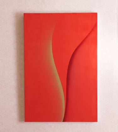 Original Symbolism Abstract Painting by Verónica Mar