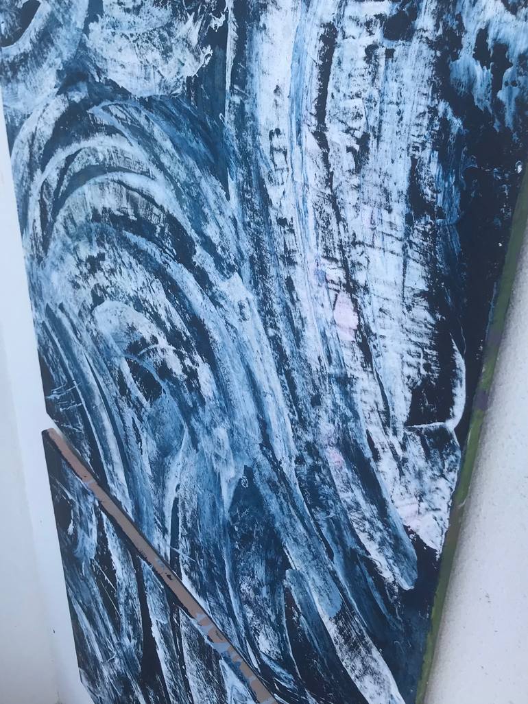 Original Conceptual Abstract Painting by Serena Attanasio