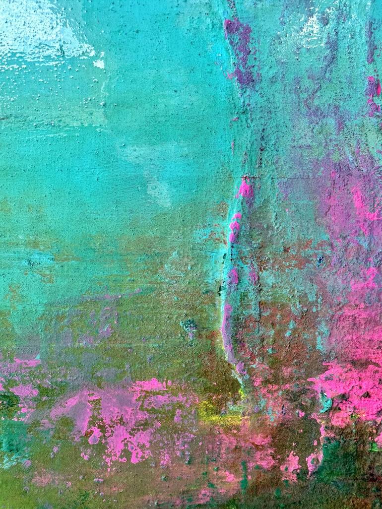 Original Abstract Water Painting by Chouette Nia