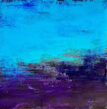 Original Abstract Seascape Paintings by Chouette Nia