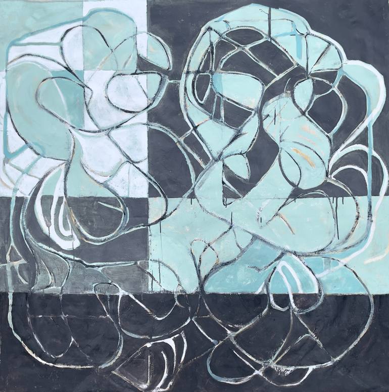 Original Abstract Expressionism Abstract Painting by James  Murray