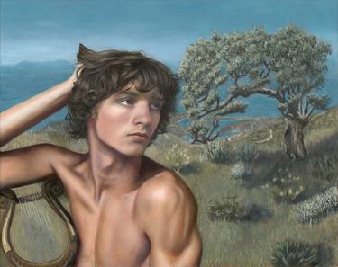 Original Classical mythology Paintings by Kensley Fohn