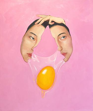 Original Surrealism Women Paintings by Assem Kali