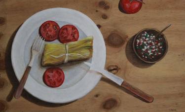 Print of Photorealism Food & Drink Paintings by José Ramón Soriano Pons