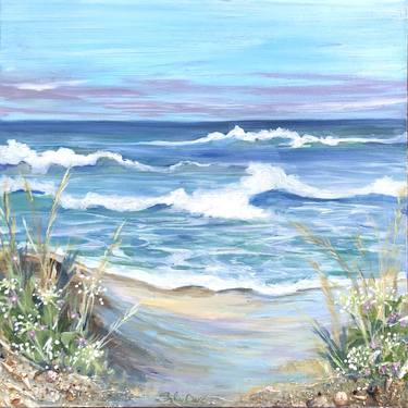 Original Impressionism Beach Paintings by Sophie Dare