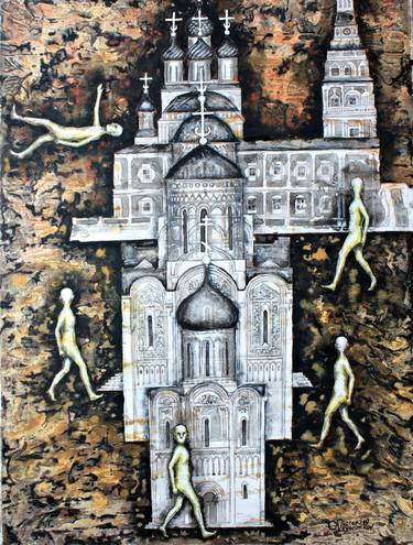 Original Conceptual Architecture Paintings by Виктор Овсянников
