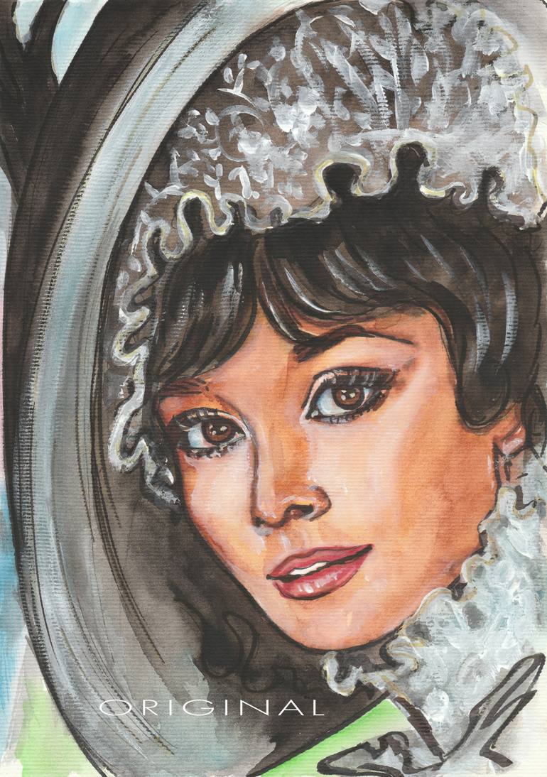 Original Contemporary Cinema Painting by Svetlana Pelin