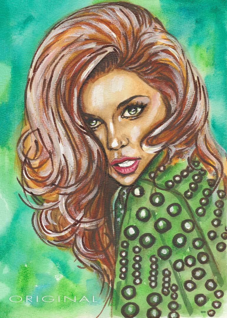 Original Contemporary Pop Culture/Celebrity Painting by Svetlana Pelin