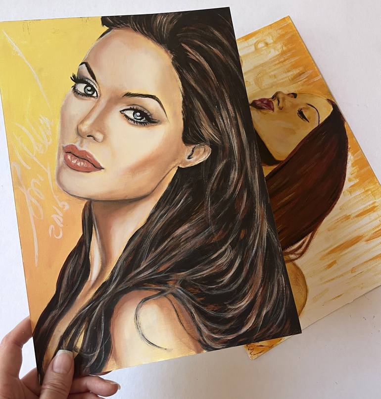 Original Contemporary Pop Culture/Celebrity Painting by Svetlana Pelin