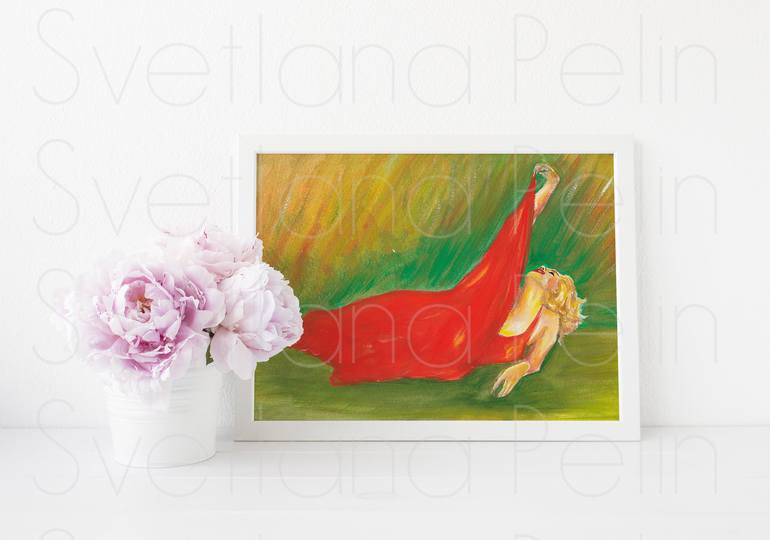 Original Contemporary Women Painting by Svetlana Pelin