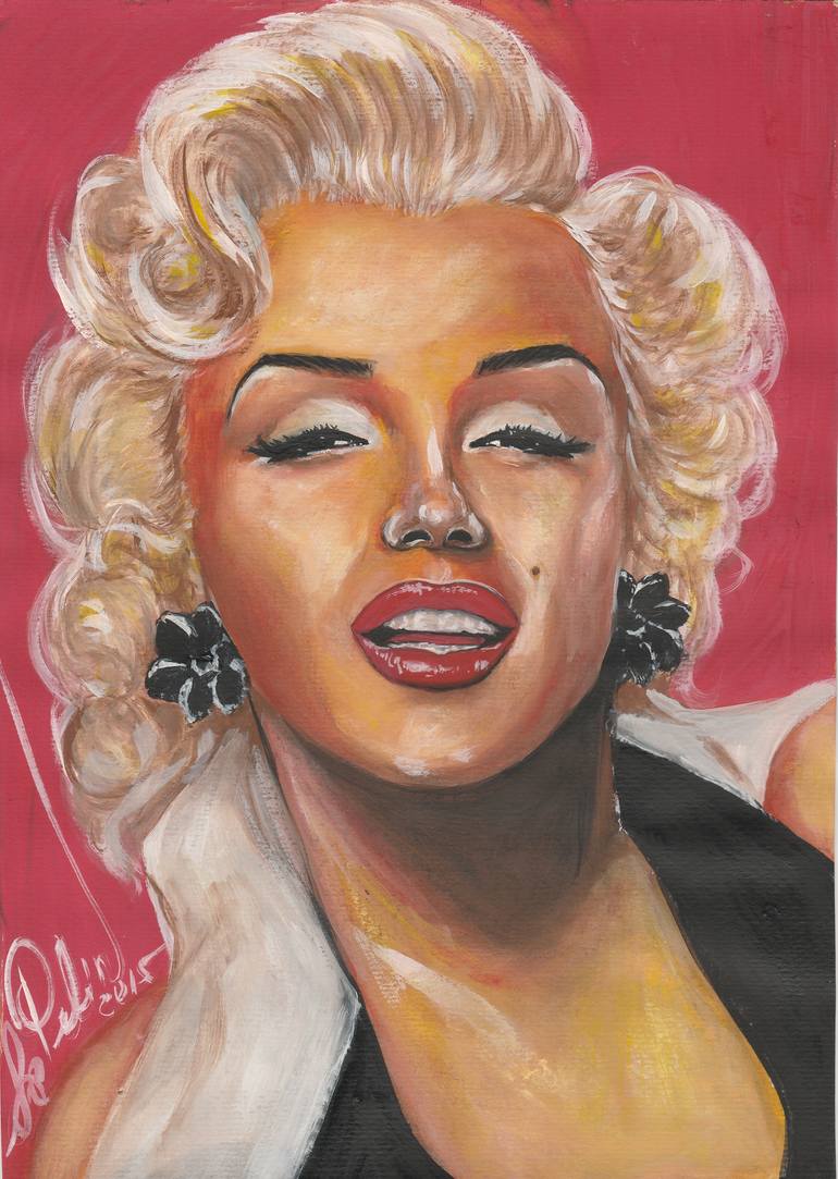Original Contemporary Pop Culture/Celebrity Painting by Svetlana Pelin