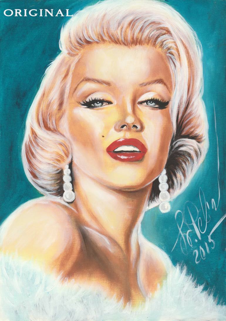 Original Contemporary Pop Culture/Celebrity Painting by Svetlana Pelin