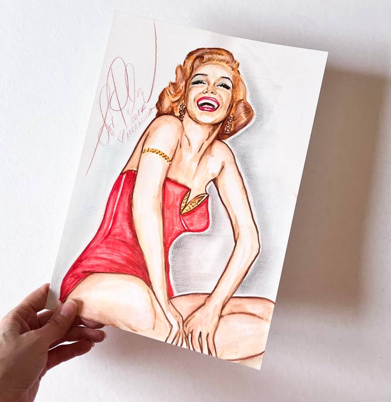 Original Contemporary Cinema Drawing by Svetlana Pelin