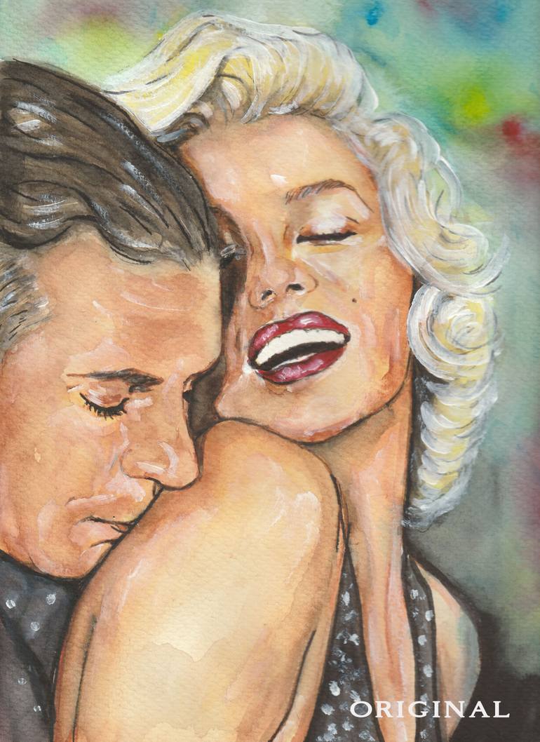 Original Contemporary Love Painting by Svetlana Pelin