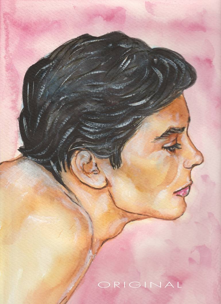 Original Contemporary Pop Culture/Celebrity Painting by Svetlana Pelin