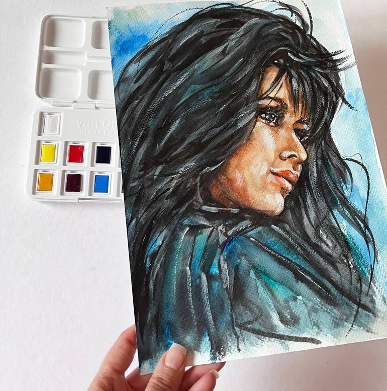 Original Contemporary Women Painting by Svetlana Pelin