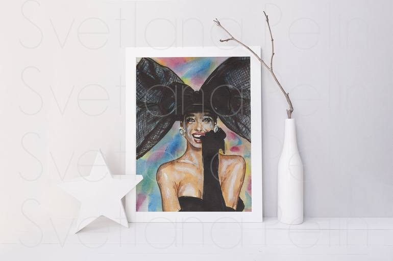 Original Contemporary Pop Culture/Celebrity Painting by Svetlana Pelin