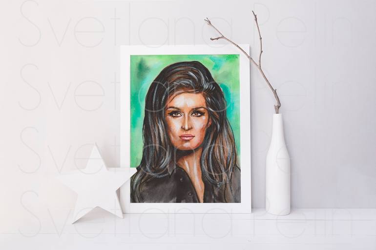Original Contemporary Pop Culture/Celebrity Painting by Svetlana Pelin