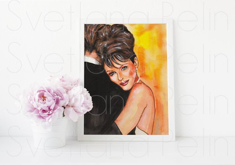 Original Contemporary Love Painting by Svetlana Pelin