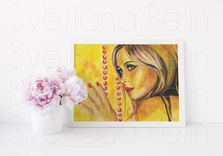 Original Contemporary Cinema Painting by Svetlana Pelin